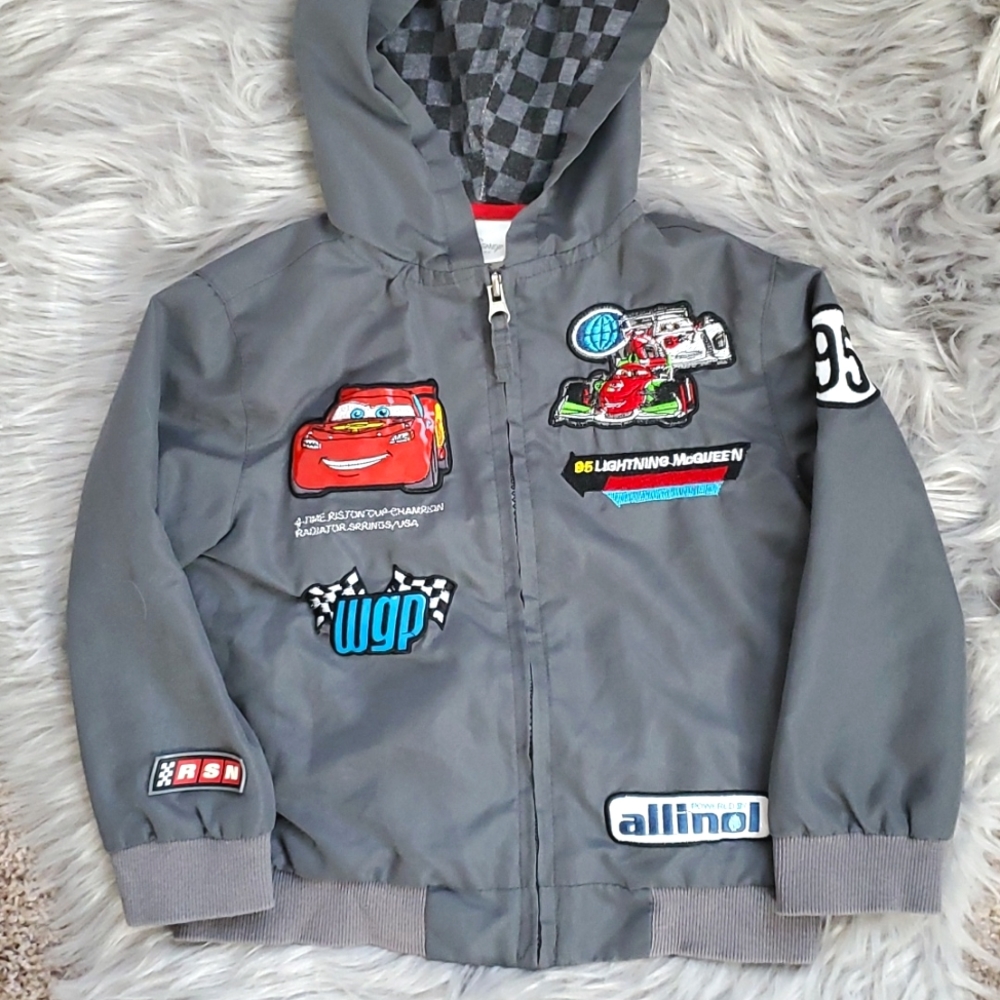 Disney | Kids Car Racing Hooded Jacket